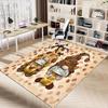 1PC Coffee Gnome Extra Large Non-Slip Floor Carpet, Office, Family, Bedroom, Studio - Large Area Rug Indoor Rugs, Vibrant Colors-A219