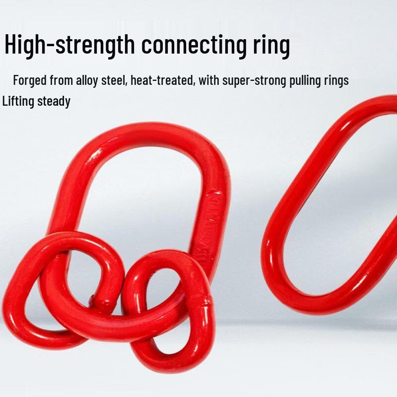 Durable Lifting Chain Sling with Three Hooks