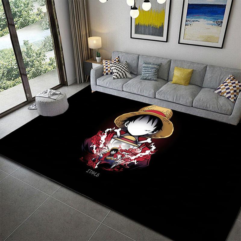 One Piece Samurai Carpet Rug for Living Room Bedroom Home Sofa Decoration,Kids play Non-slip Floor Mat