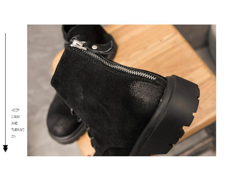 2024 High-Top British Martin Boots: Men’s Retro Cow Suede with Inner Height Increase and Thick Sole