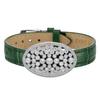 Paul Brial Cowhide Bracelet (Green) Pybb007S
