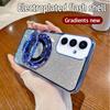 Glitter Magsafe Magnetic Stand Holder Plating Case for Samsung Galaxy A14 A24 A34 A54 A15 A25 A35 A55 A05 A05S 4G 5G Cover