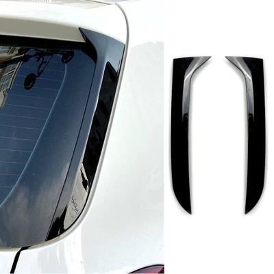 Alerón lateral para ventana trasera de coche, color negro brillante, divisor Canards, apto para VW Tiguan MK1 2007-2016, accesorios exteriores para automóviles