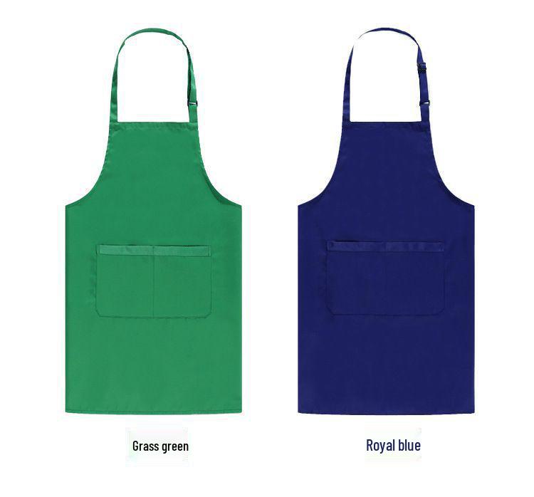 Adjustable Waterproof Apron for Kitchen, Restaurant, or BBQ with Customizable Printing