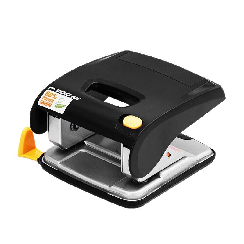 Flagwen P-300 Labor-Saving Punch Machine: 60% labor reduction, punches up to 30 sheets with round or double holes.