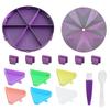 DIY Craft Diamond Painting Tray Kits Embroidery Multi-Color Large Diamond Painting Tray Rotating Stackable With Lid