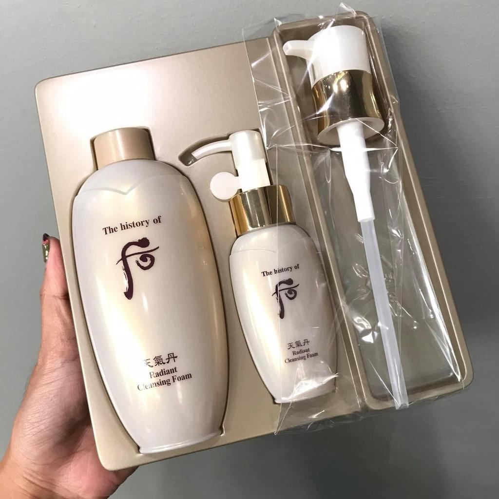 The history of whoo Cheongidan Mousse Nettoyante Éclatante Coffret Spécial 2 articles+CADEAU ALÉATOIRE