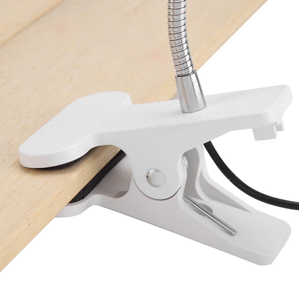USB Powered USB LED Table Light With Clip LED Clip On Light Mini Desk Night Lamp Model Making