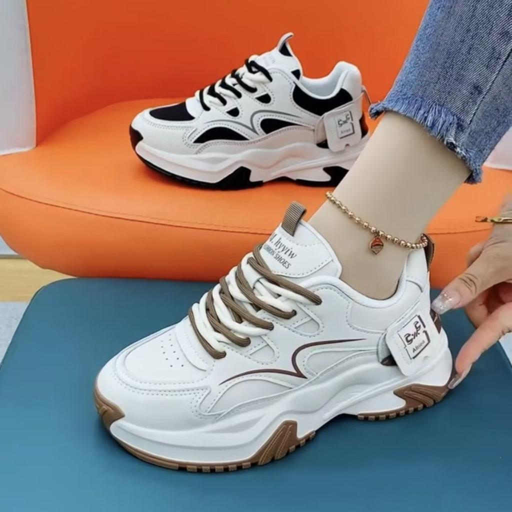 Dad Shoes New Soft-soled Sneakers Platform Student Campus Shoes