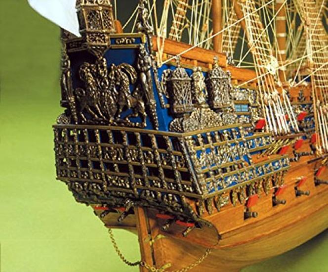 Mantua Model Imported Wooden Sailing Ship Model Mantua Model Sergal 787 Sovereign of the Seas