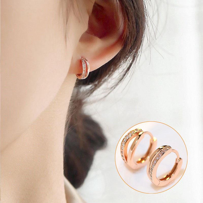 Geometric Minimalist Retro Women's Round Ball Ear Cuffs - Trendy Niche Design Earrings
