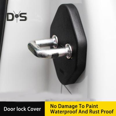 4 pezzi di facile installazione coperture per serrature per auto inodore affidabile protezione per serrature per auto per modello post-2012