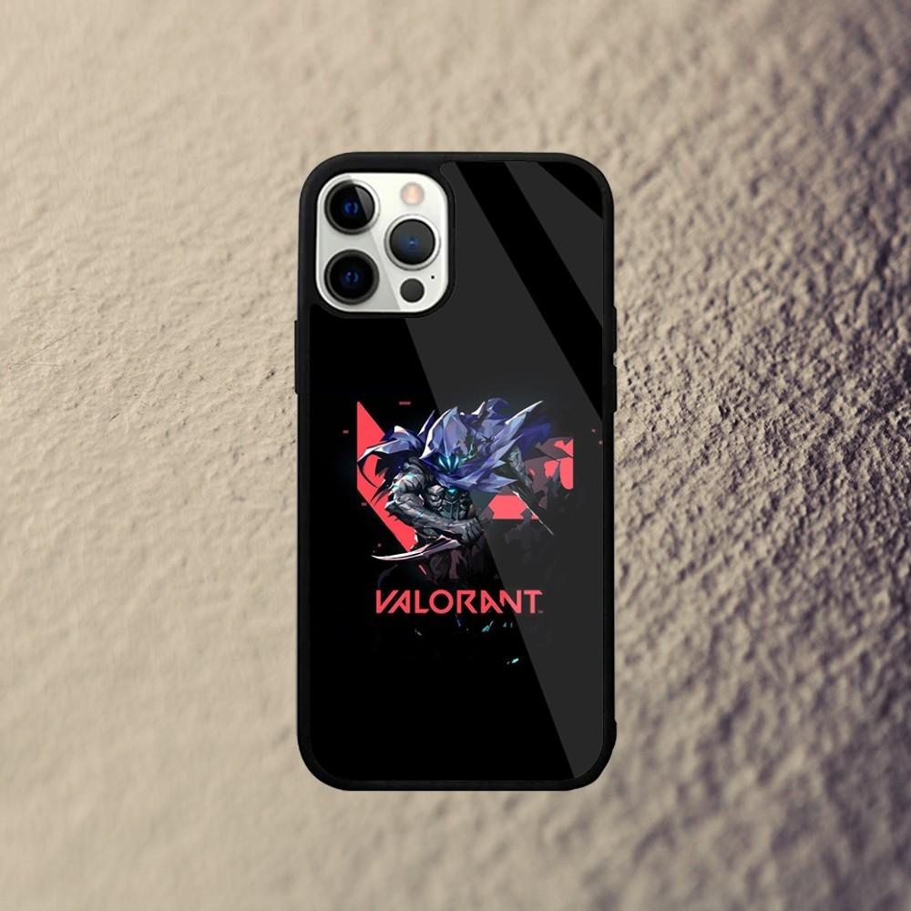 Game Omen V-Valorant Phone Case For iPhone 16,15,14,13,12,11,Plus,Pro,Max Mini Magsafe Magnetic Wireless Charging