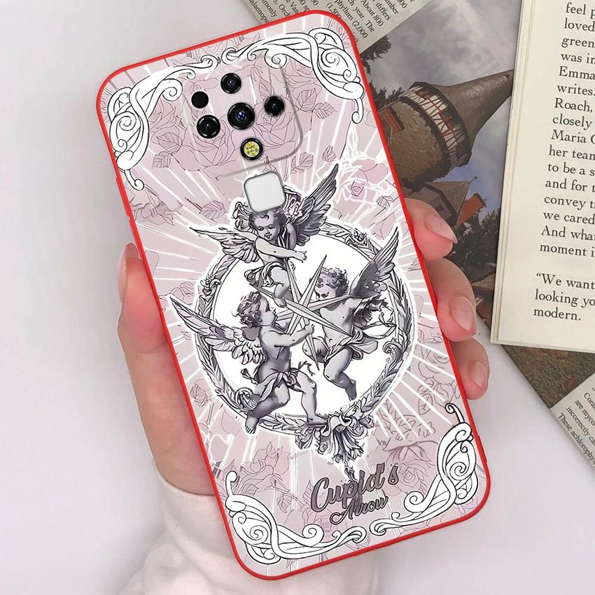 For Tecno Camon 16 17 19 Pro Premier 16S 17P 18P 18T 18i Phone Cover Fierce Cheetah Patterns Matte Silicone Soft Back Covers For Tecno Shockproof Case