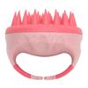 Hair Shampoo Brush with Soft Silicone Bristles Promote Blood Circulation Light Scalp Massager for Straight Curly Hair