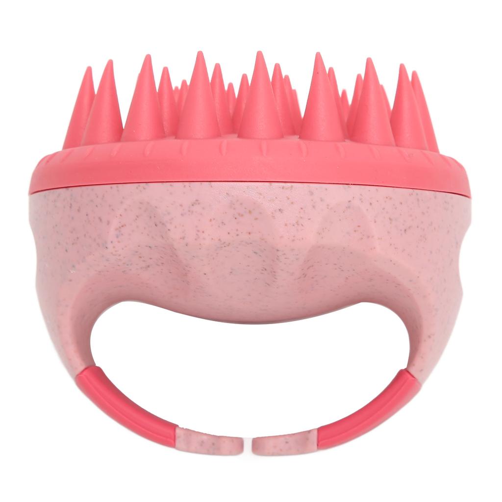Hair Shampoo Brush with Soft Silicone Bristles Promote Blood Circulation Light Scalp Massager for Straight Curly Hair