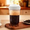 Plastic Tumbler 560ML Coffee Mixing Bottle Multi-functional Shaker Bottle  Smoothies