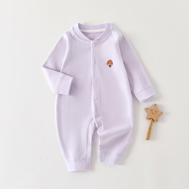 2025 New Pure Cotton Baby Jumpsuit for Spring, Autumn, and Winter - Newborn Toddler Inner Wear