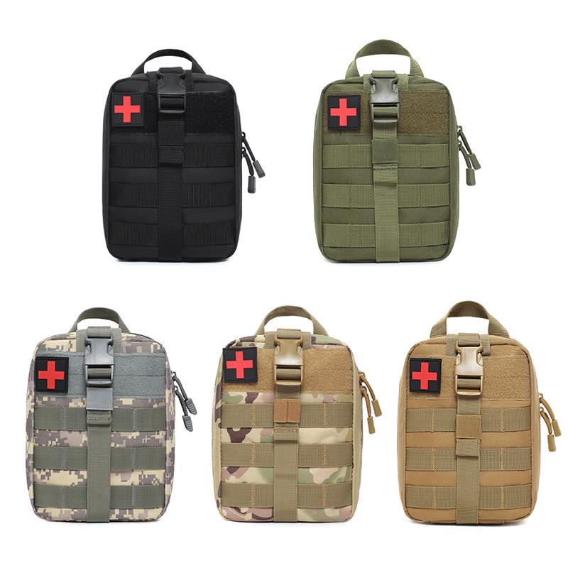 Cross-Border Tactical Medical Molle Kit: Portable, Multi-Functional Wilderness Survival Emergency Rescue Pack