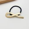 2026 Bow Hair Tie: Versatile, High Elastic Rubber Band with Retro Metal Accent