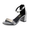 Summer Sandals Gladiator Women High Heels Sandals  Shoes Glitter Ladies Sandals