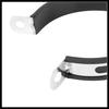 100mm 3.94" Motorcycle Exhaust Band Joint Clamp Muffler Pipe Stainless Steel Silver Tone Durable Material