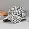 String Plaid Of Pearls Baseball Cap Travel Peaked Caps Outdoor Protection Sun