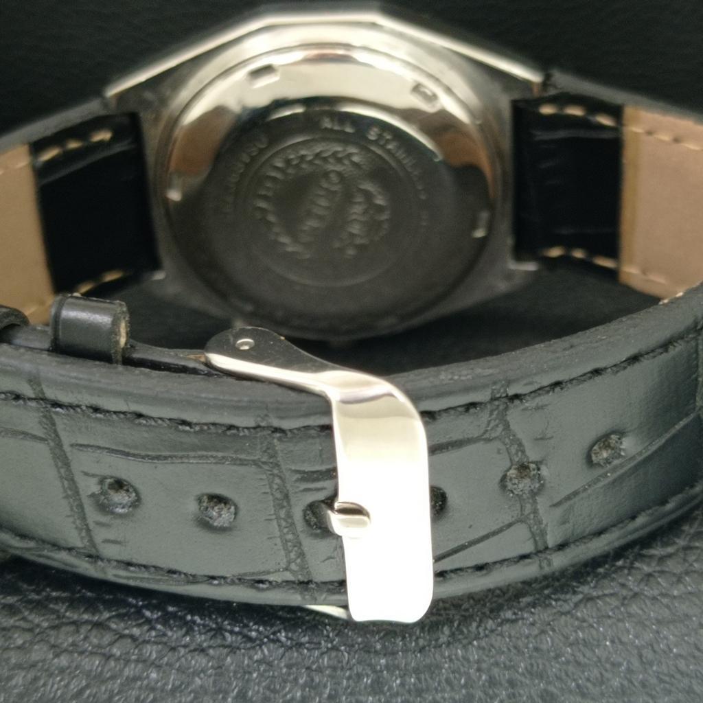 AUTOMATIC 46941 VINTAGE ORIENT CRYSTAL JAPAN MENS ORIGINAL DIAL WATCH a704893-1