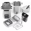 Friteuse - DELONGHI - FZ44851 - Inox - 5 L - 3200 W - 29,3 x 41,7 x 23,2 cm