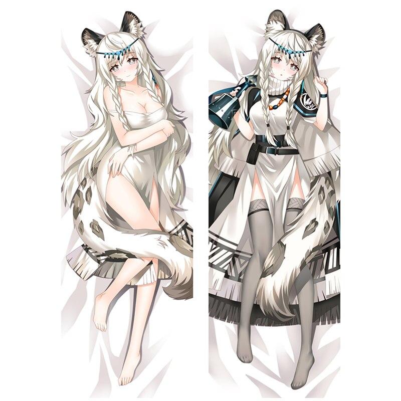 

60x180 см горячая аниме игра Arknights наволочка Dakimakura чехол Amiya Franka 3D двустороннее постельное белье обнимающее тело наволочка на заказ