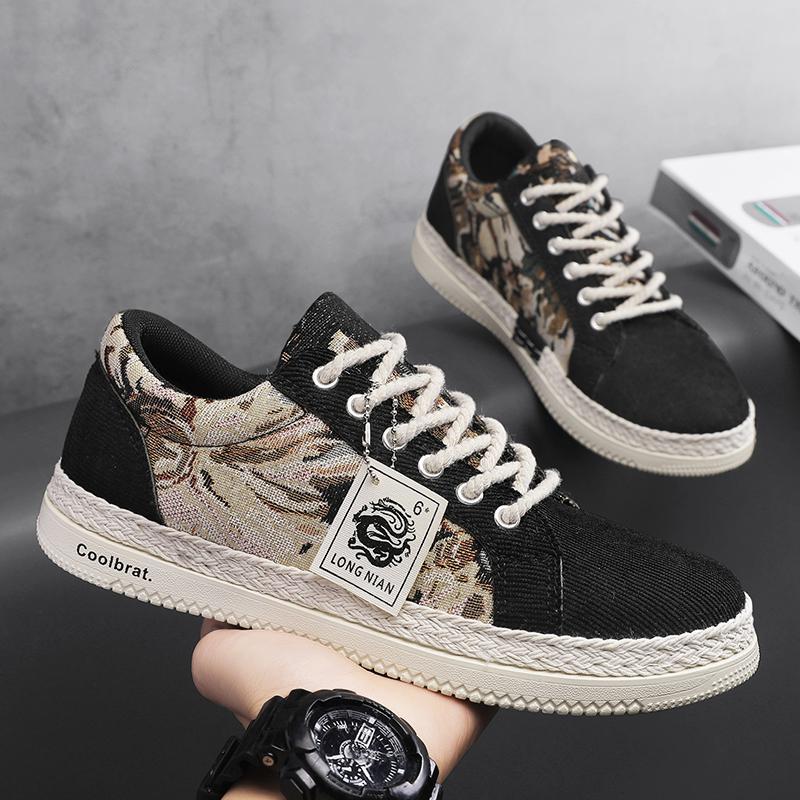 22 spring new low-top skateboard shoes student platform casual espadrilles sports