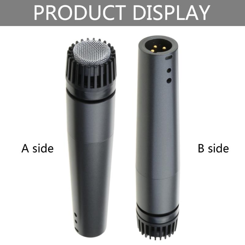 SM57 Dynamic Microphone Optimized for Vocal Applications, Minimizes Handling Noise Without Compromising Sound Quality