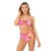 Be You Womens/Ladies Tie Detail Bandeau Two-Piece Swimsuit