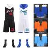 Kinder Basketball Trikot Sommer Set für Jungen & Mädchen - Schnelltrocknende Performance Trainingsuniform
