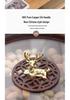 New Chinese Style Solid Wood Candy Box: Light Luxury Retro Compartmental Storage for Coffee Tables or Weddings.
