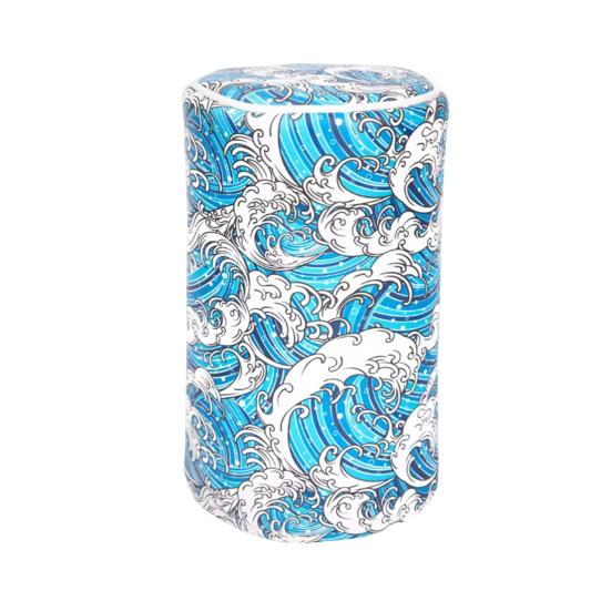 Hawaiian Style Golf Club Cover Sea Wave Tropical Pattern Barrel Driver Headcover Faux Leather Fairway Wood Head Covers Golf Gifts for Men Father