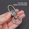 Premium Zinc Alloy Car Keychain Minimalist Metal Keyring For Chevrolet Cruze Malibu Colorado Suburban Equinox Blazer Trax Camaro