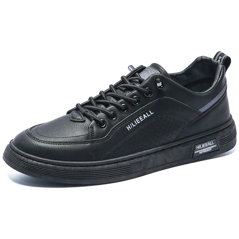 

New Men s Solid Color Wear-resistant Lace-up Classic Low-top Retro Style Sneakers Are Comfortable and Non-slip 39