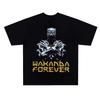 2026 Black Panther Oversized Cotton TShirt Y2K Streetwear Retro Harajuku Casual Fashion Hip Hop Short Sleeve Top for Men Women