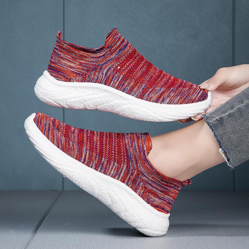 Pánské vycházkové tenisky Lehké sportovní ležérní sportovní návleky Lehké pohodlné mokasíny