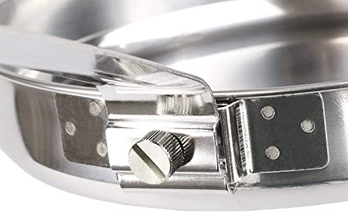 [Amazon.co.jp Exclusive] Captain Stag Stainless Steel Cookware Set, Medium Set, Made In Japan, Tsubame-Sanjo, Laguna UY-7033, Silver, Medium Size