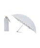LANVIN COLLECTION Folding Sun Rain or Heat Organza Floral Sax Blue [Moonbat] Umbrella, Parasol, Umbrella, Shine, Shielding, Lightweight, Embroidered,