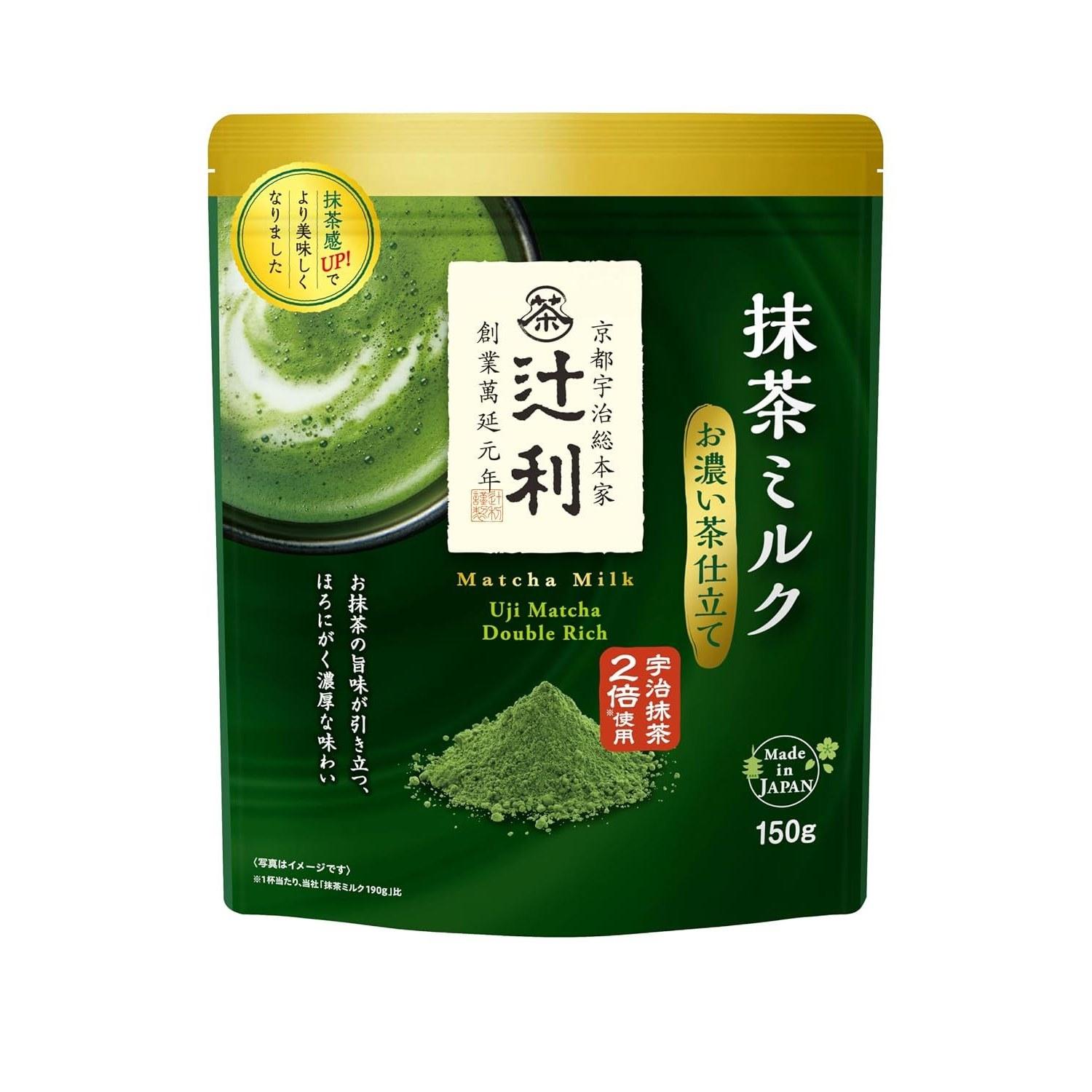 Tsujiri Matcha Milk Rich Tea Blend 150g