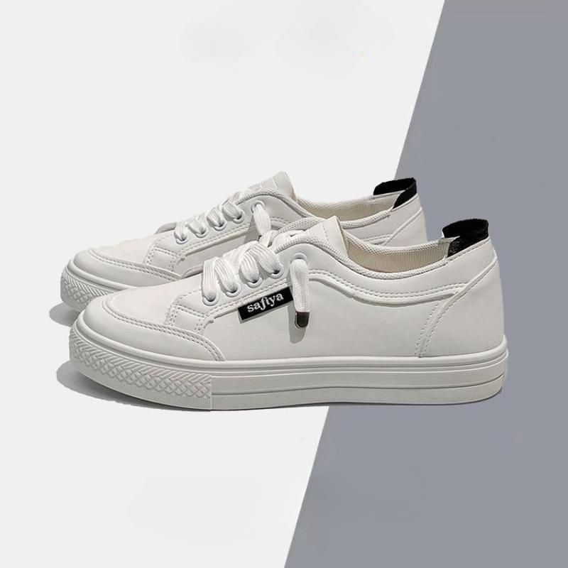 Fashion Women Shoes 2024 New Hot Sale Flat White Sneakers Casual Shoes Four Seasons Popular Fashion Casual Sneakers Zapatos De Mujer