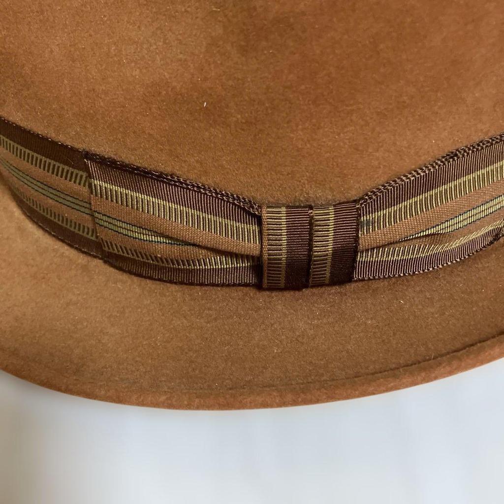 Used Stetson 3X Beaver Felt Hat Brown