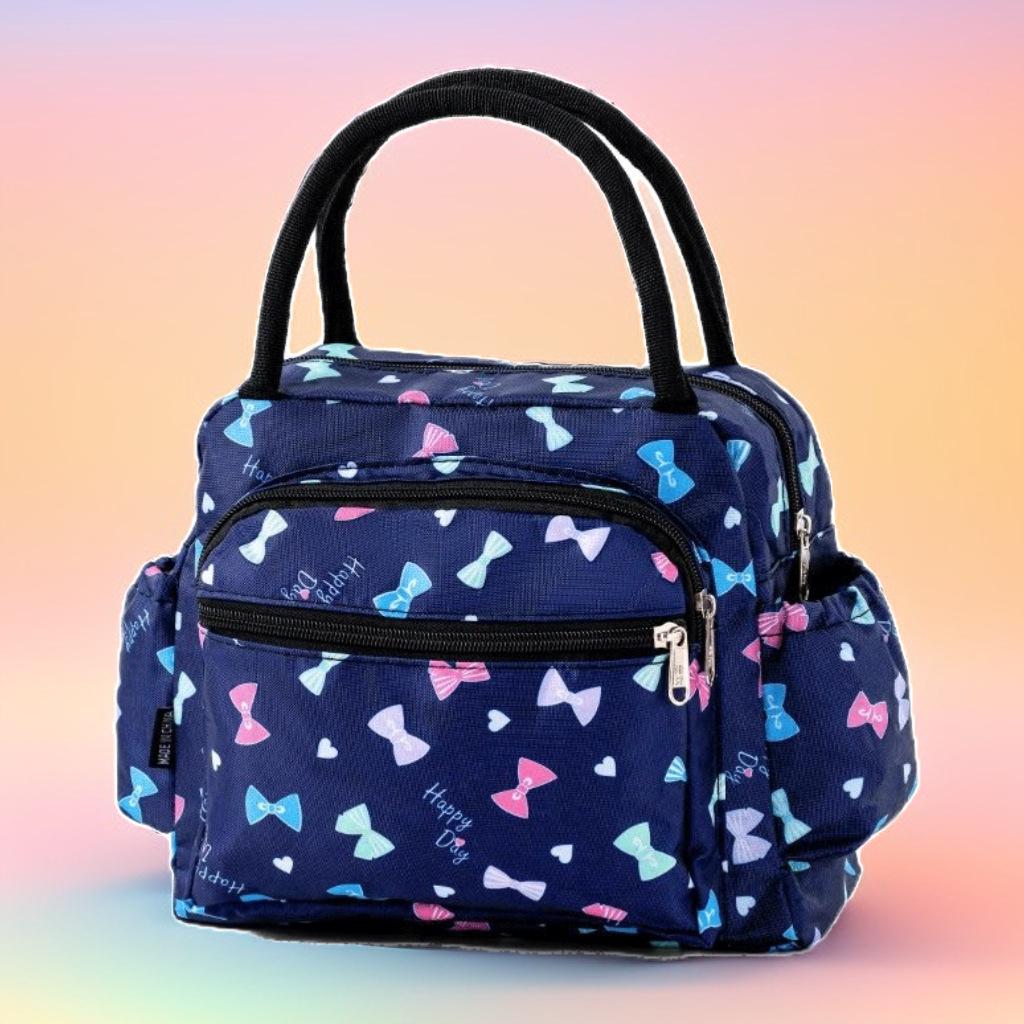 2025 High-End Multi-Pocket Floral Women's Tote Handbag