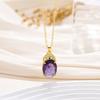 Temperament Cartoon Hollow Heart Pendant Love Clavicle Chain Accessories Women's Diamond Premium Necklace