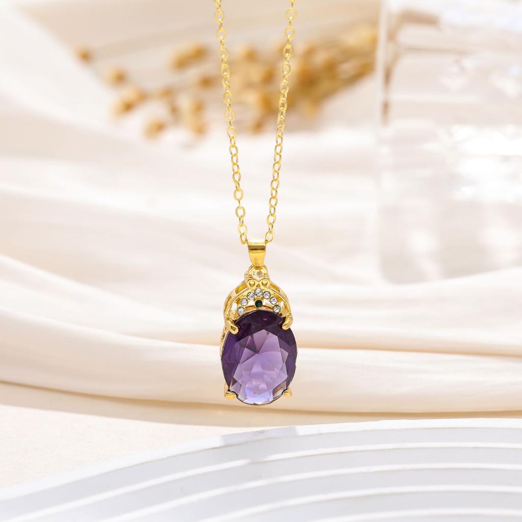 Temperament Cartoon Hollow Heart Pendant Love Clavicle Chain Accessories Women's Diamond Premium Necklace