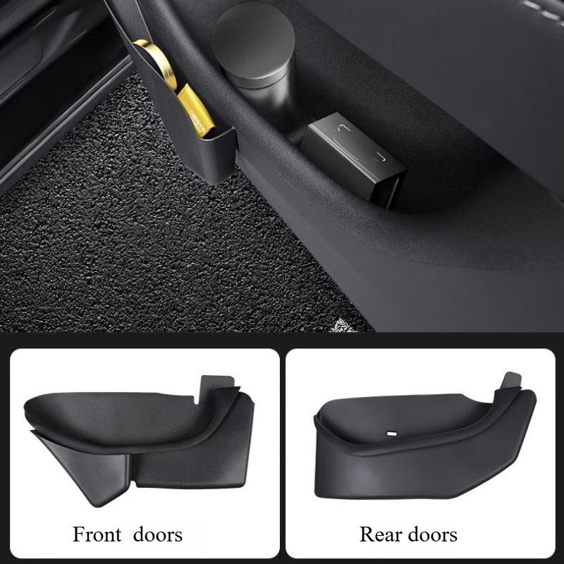 For Tesla Model Y Juniper 2025 Door Pocket Organizer Protective Liner Storage Box ert Mat Car Accessory