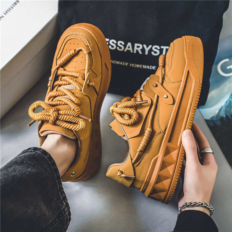 Fashion Massive Tied Men's Shoes Sneakers Man Mountain Shoes Tennis Hiking Men Sports Novelties News Cool Jogging Resort Models